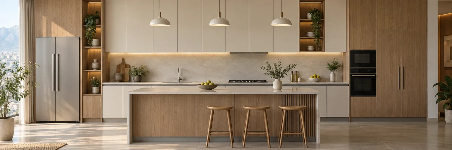 کابینت آشپزخانه — گروه دکوراسیون پارس زمین